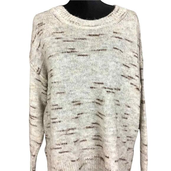 Max Studio Women’s Tan Brown Knit Pullover Sweater Crew Neck Size XL NWOT - Picture 12 of 16